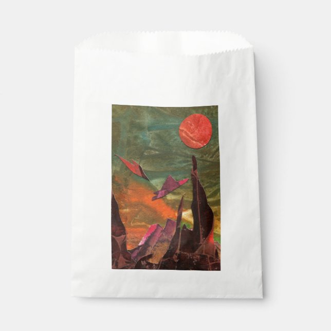 Bolsa De Papel Ficción "Aves de Fuego" formas de vida alienígenas (Anverso)