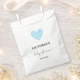 Bolsa De Papel Fiesta Baby Shower de Blue Heart