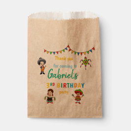 Bolsa De Papel Fiesta cumpleaños, gracias, fiesta, favor