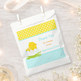 Bolsa De Papel Fiesta Cute Blue Boy Chick Shower