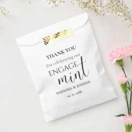 Bolsa De Papel Fiesta de agradecimiento por compromiso