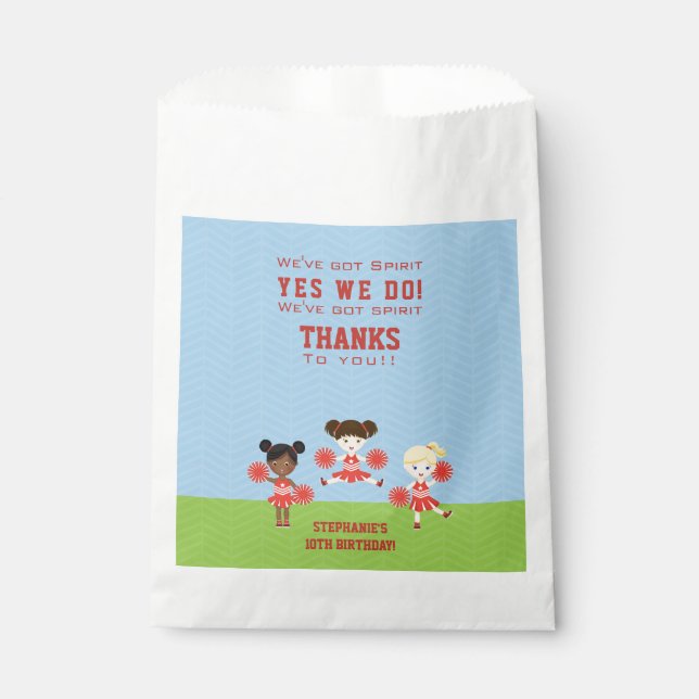 Bolsa De Papel Fiesta de animadores (Anverso)