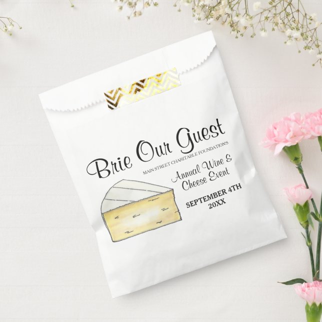 Bolsa De Papel Fiesta de cócteles de Queso de Vino Brie Nuestro I (Sellado)
