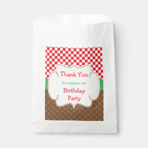 Bolsa De Papel Fiesta de cumpleaños de Baking Bears