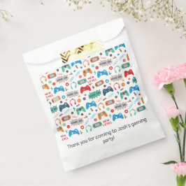 Bolsa De Papel Fiesta de cumpleaños de Gaming Gamer