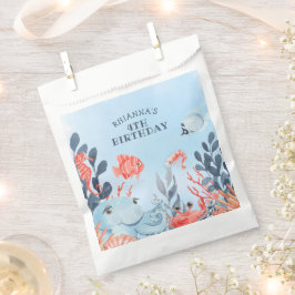 Bolsa De Papel Fiesta de cumpleaños de los niños bajo el mar