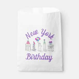 Bolsa De Papel Fiesta de cumpleaños de New York City NYC