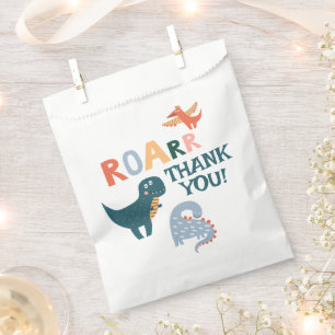 Bolsa De Papel Fiesta de cumpleaños de niños de dinosaurios peque