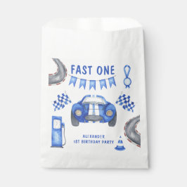 Bolsa De Papel Fiesta de cumpleaños de Race Car