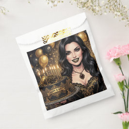 Bolsa De Papel Fiesta de cumpleaños de vampiro gótico fantasía os