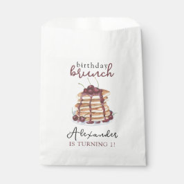 Bolsa De Papel Fiesta de cumpleaños de Watercolor Pancakes