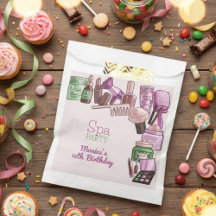 Fiesta de cumpleaños del spa de belleza