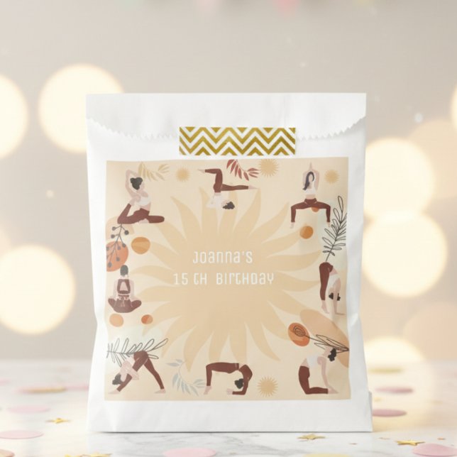 Bolsa De Papel Fiesta de cumpleaños del yoga (Subido por el creador)