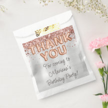 Fiesta de cumpleaños dorado de Rosa