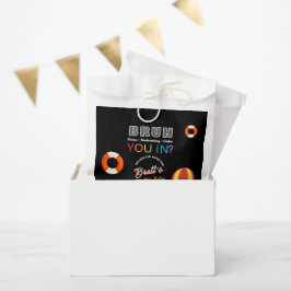 Bolsa De Papel Fiesta de Cumpleaños en la Piscina Bruh