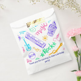 Bolsa De Papel Fiesta de cumpleaños musical