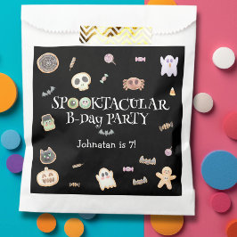 Bolsa De Papel Fiesta de cumpleaños Spooktacular