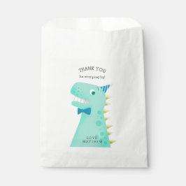 Bolsa De Papel Fiesta de cumpleaños temática de dinosaurio gracia