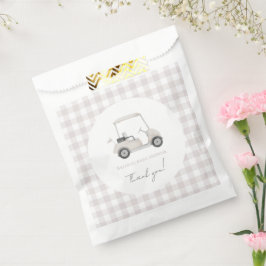 Bolsa De Papel fiesta de ducha de bebé de golf neutro