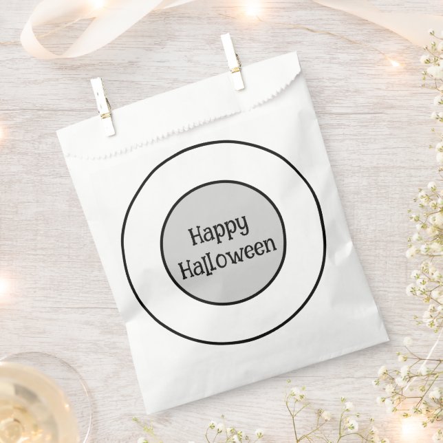 Bolsa De Papel Fiesta de Halloween (Cortado)