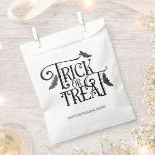 Bolsa De Papel Fiesta de Halloween con sabor o truco
