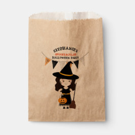 Bolsa De Papel Fiesta de Halloween de Brujas