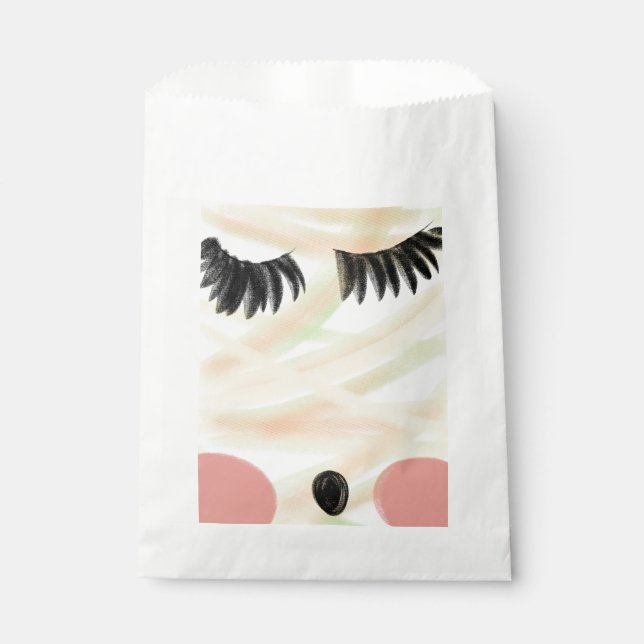 Bolsa De Papel Fiesta de Halloween de Momia Doddle (Anverso)