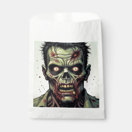 Bolsa De Papel Fiesta de Halloween temática zombie
