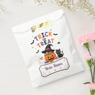 Bolsa De Papel Fiesta de Halloween Truco o Truco Lindo