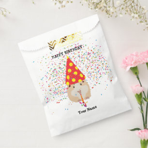 Bolsa De Papel Fiesta de hámster - Animales en la fiesta de cump