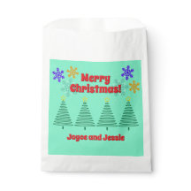 Fiesta de Navidades personalizados - Entrega bolsa