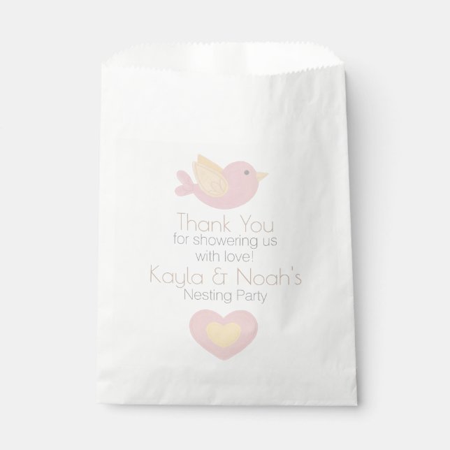 Bolsa De Papel Fiesta de Nido de Móvil para Bebé (Anverso)