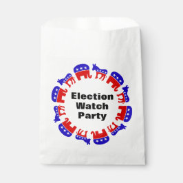 Bolsa De Papel Fiesta de observación electoral
