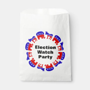 Bolsa De Papel Fiesta de observación electoral