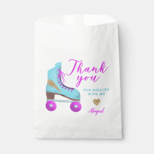 Bolsa De Papel Fiesta de Patinaje Groovy Roller