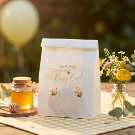 Bolsa De Papel Fiesta de Revelación de Género de Abeja ¿Qué Será 