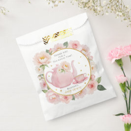 Bolsa De Papel Fiesta de té Baby Shower Gracias Por Favorecer La