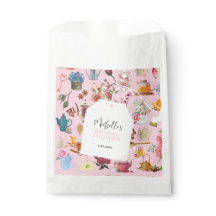 Fiesta de té rústica floral rosa de jardín para de