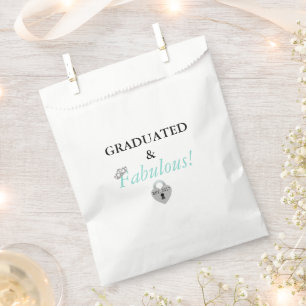 Bolsa De Papel Fiesta de Tiara de Graduación Fabulosa