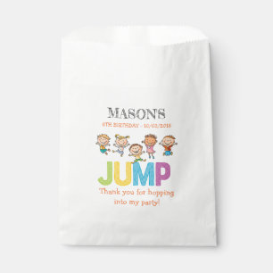 Bolsa De Papel Fiesta de Trampoline Cumpleaños