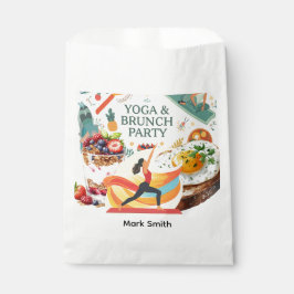 Bolsa De Papel Fiesta de yoga y brunch