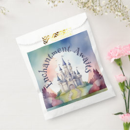 Bolsa De Papel Fiesta del castillo de hadas de hadas