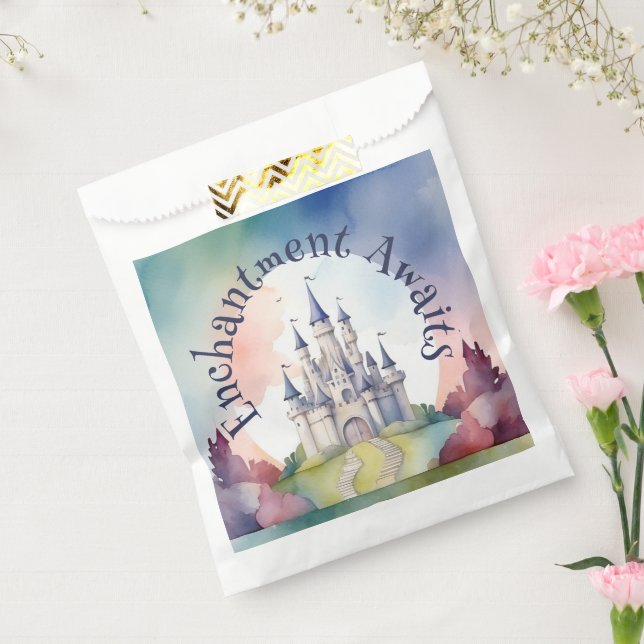 Bolsa De Papel Fiesta del castillo de hadas de hadas (Sellado)