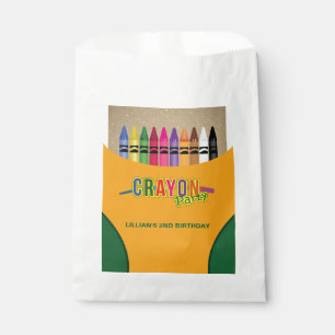 Bolsa De Papel Fiesta del creyón