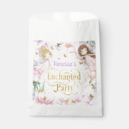 Bolsa De Papel Fiesta encantado, cumpleaños con temática de hada 