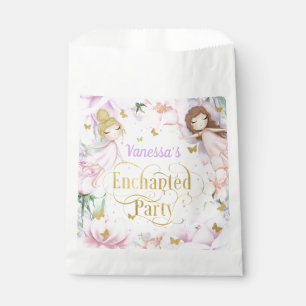 Bolsa De Papel Fiesta encantado, cumpleaños con temática de hada 