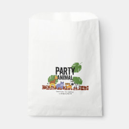 Bolsa De Papel Fiesta Nacimiento de Safari Animal