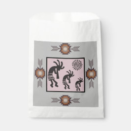 Bolsa De Papel Fiesta nativo estadounidense Kokopelli Fiesta