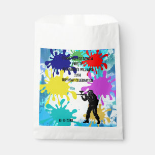Bolsa De Papel Fiesta Paintball