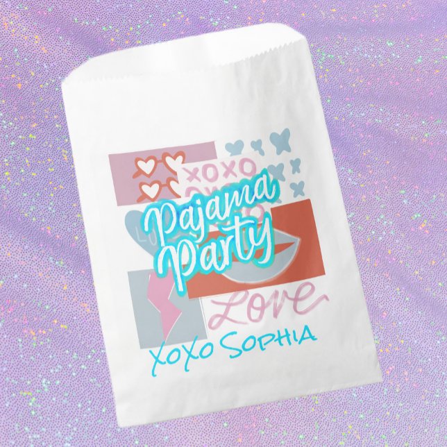 Bolsa De Papel Fiesta Preppy Pajama (Subido por el creador)
